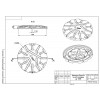 Пластиковая крышка колодца "РОСА-2"